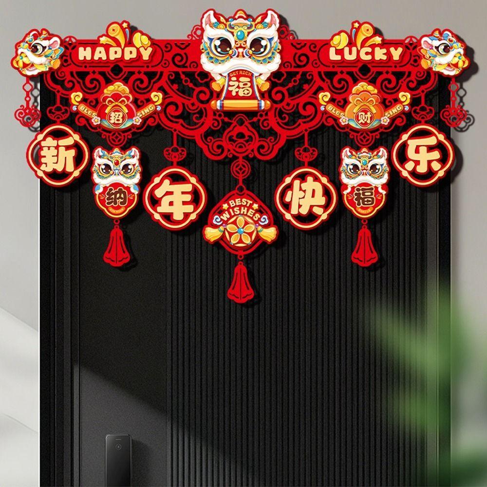 Good Luck Chinese Lucky Ornament Traditional Fu Character Pendant Home Window Decoration