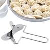 Durable Dumpling Maker Stainless Steel Dough Cutter Household Dough Circle Roller  Kitchen