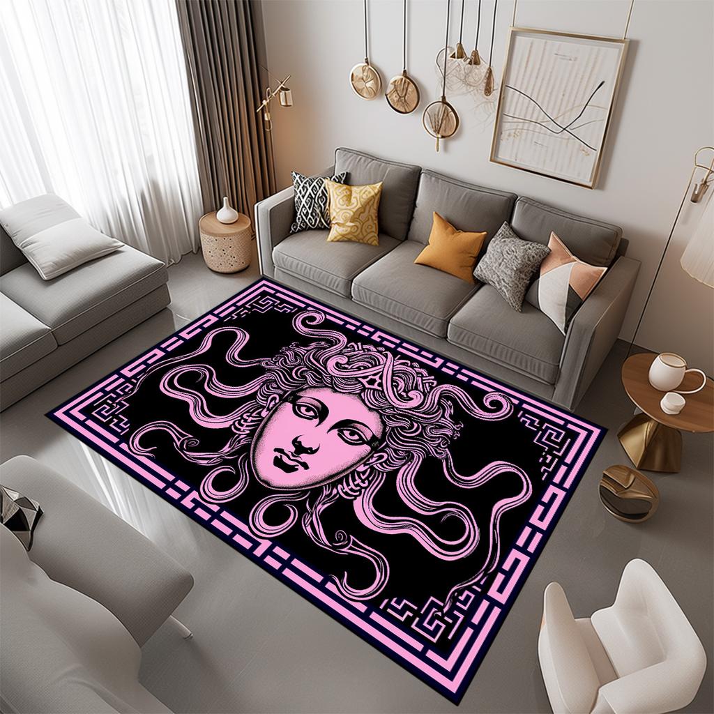 Modern Luxury Style CARPET FOR LIVE ROOM Fashion Design Big Size Rugs Cloakroom Non-slip Floor Mats Bedroom Bedside Soft Carpets