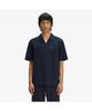 [Sharp] Seersucker Revere Collar Shirt - Navy Afpm2612471-608