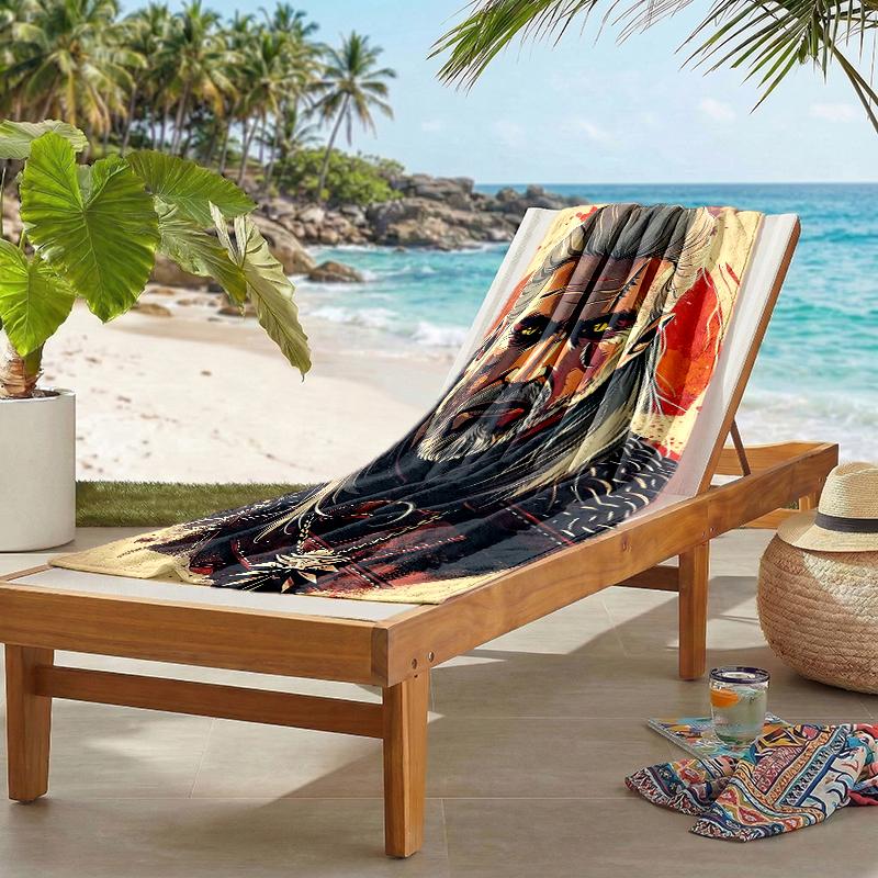 Witcher Fashion Beach Towel: Ideal for Summer Adventures Soft, absorbent and quick drying suitable for swimming and bathing
