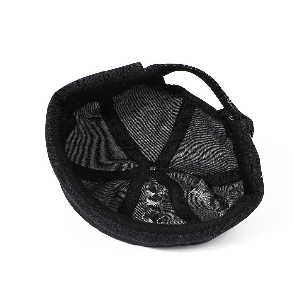 Spring Summer Hat Ripped Denim Melon Hat Men'S Hip Hop Landlord Hat Men'S Rogue Sailor Yuppie Hat