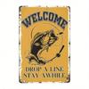 Vintage Metal Tin Sign Wall Decor for Kitchen Coffee Bar Cafe Home Interior