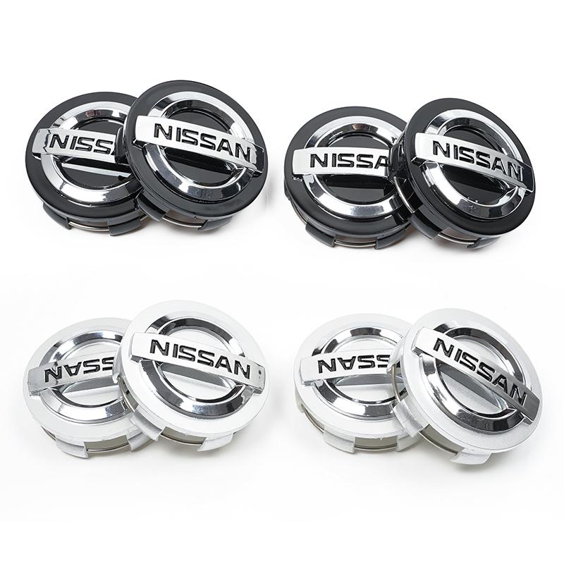 4Pcs 54mm 60mm Car Emblem Wheel Center Cover Stickers Hub Cap For Nissan Sylphy N7 Teana Qashqai Note J10 J11 Navara Juke Patrol