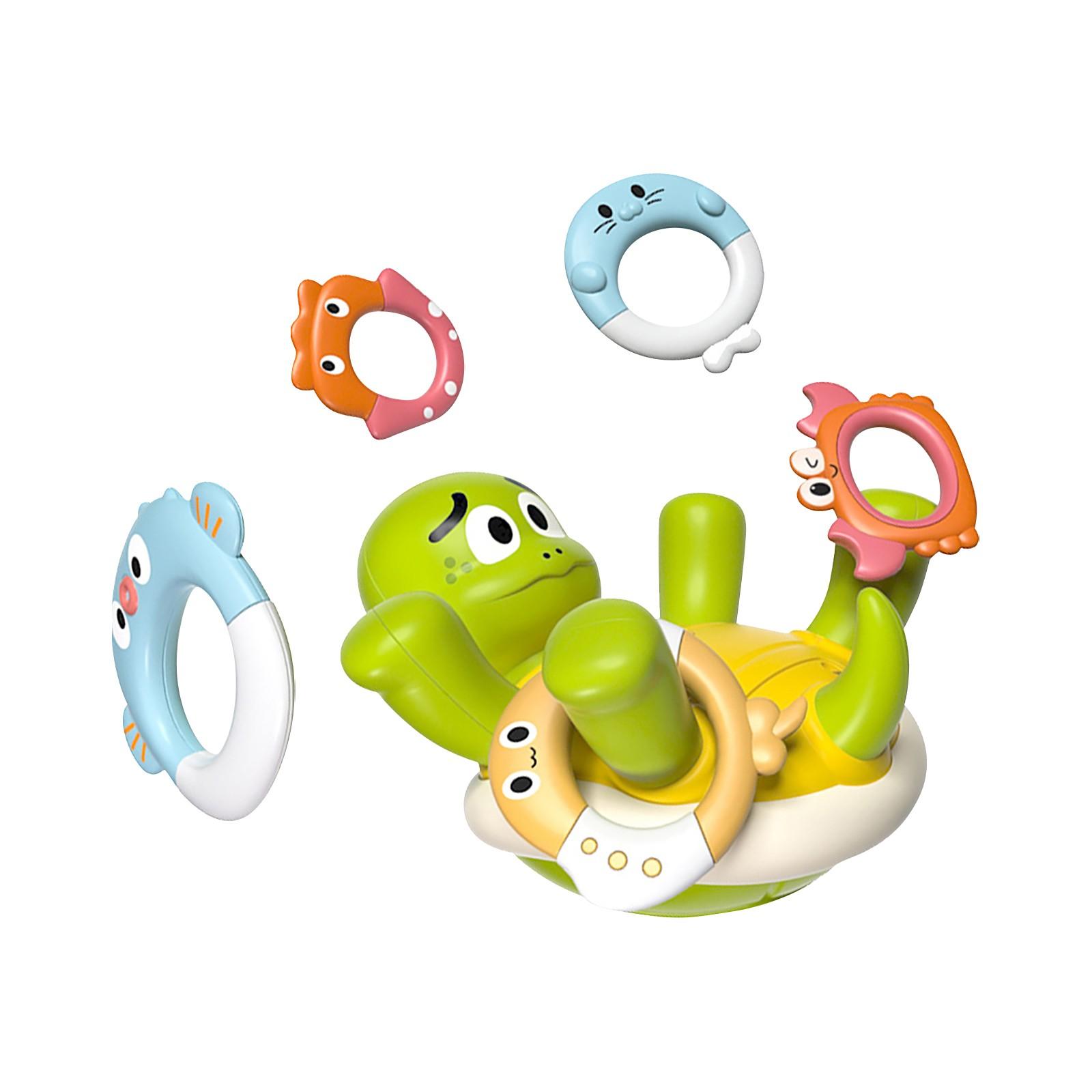 

Детские электрические игрушки-распылители для спиннинга Черепашка-петля Игрушки для ванной комнаты One Size