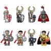 Kinder Bausteine Spielzeug X0348 Mittelalterliche Tempelritter Kaiserlicher Goldener Ritter Kampf Priester Figur