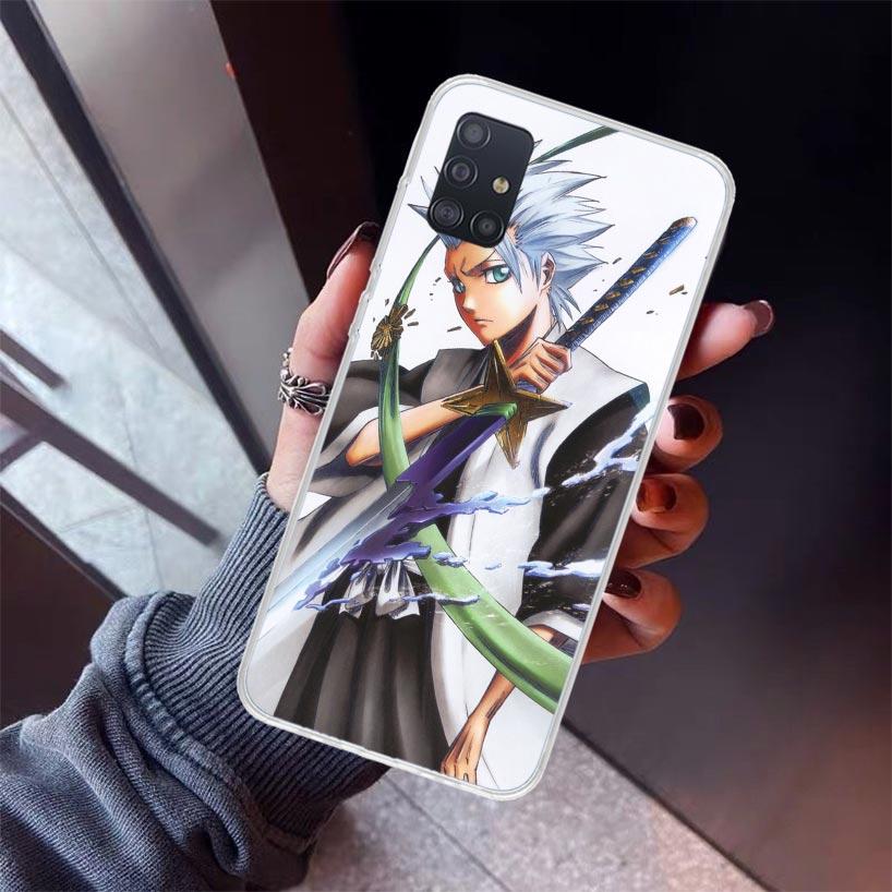 Hitsugaya Toushirou Bleach Phone Case For Samsung Galaxy A52 A51 A50S A32 A22 A12 A02S A72 A71 A31 A70 A30S Note 20 Ultra 10 Plu