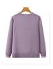 2025 New Style Grandma's Knitwear: Spring & Autumn Long Sleeve Pullover for Middle-Aged & Elderly Women