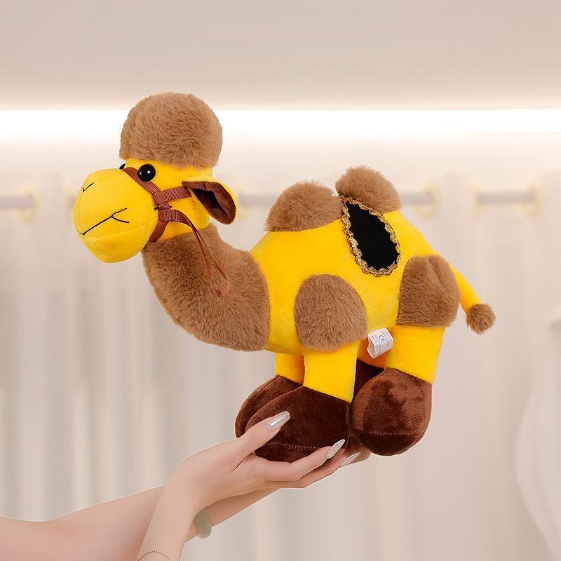 Cartoon Cute Camel Doll Plush Toy Creative Camel Doll Decorative Ornament Children'S Companion Doll