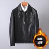 Mens Slim Fit PU Leather Jacket Casual Biker Style Fall Outerwear Youth