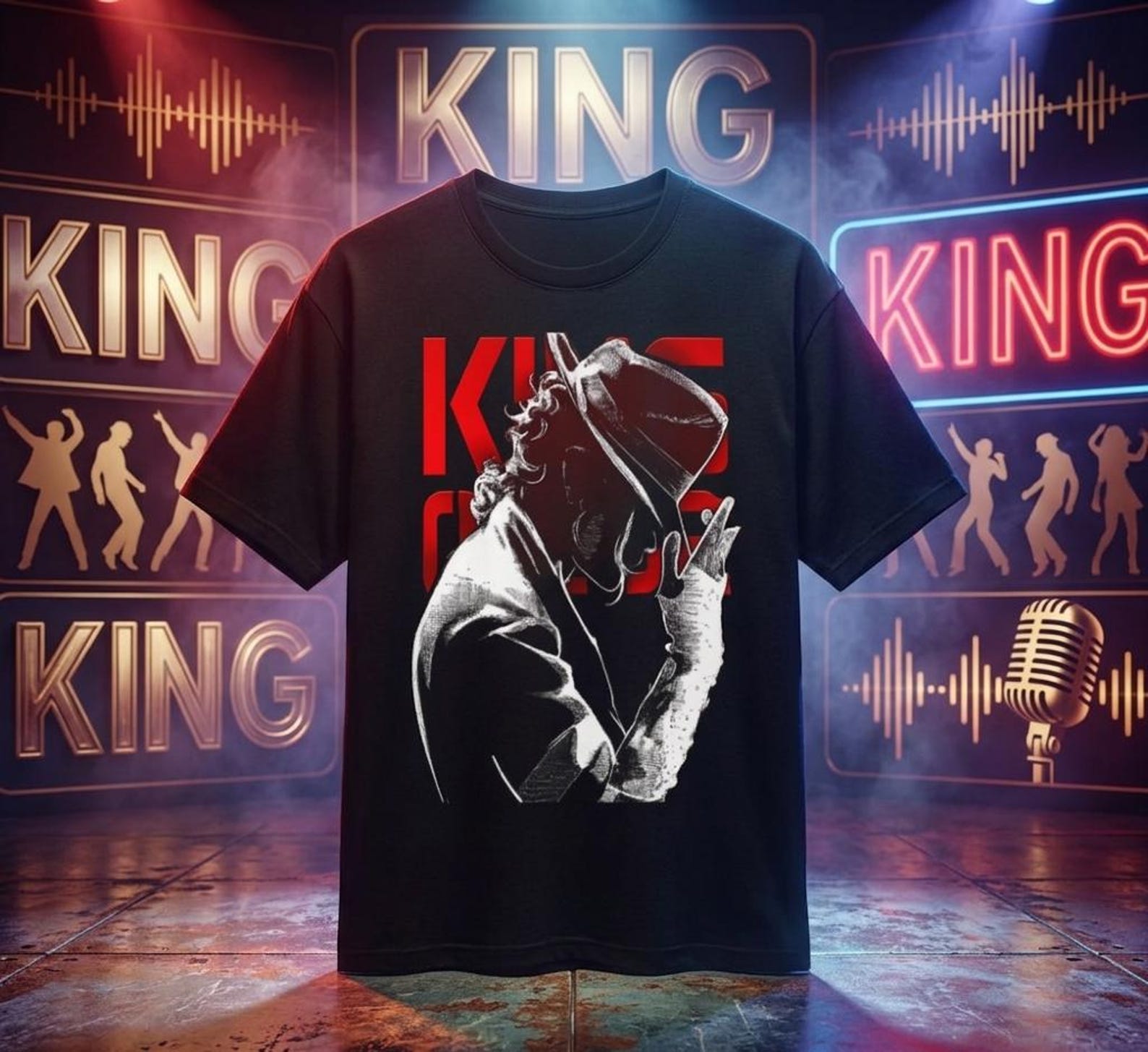 King of pop Michael Jackson 2XL