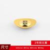 Copper Gold Ingot Decoration Solid Ingot Shop Treasure Bowl Worship Business Home Craft Gifts