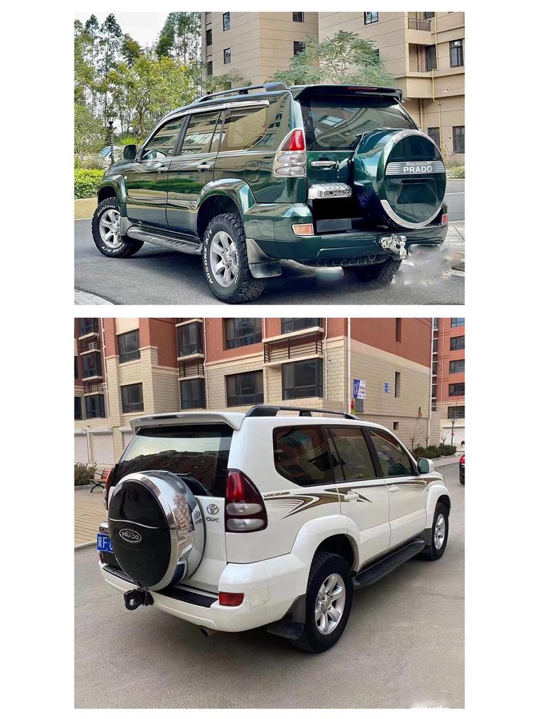 Heckspoiler für 03-09 Toyota Prado FJ120, Passend für 2700-4000 Modelle