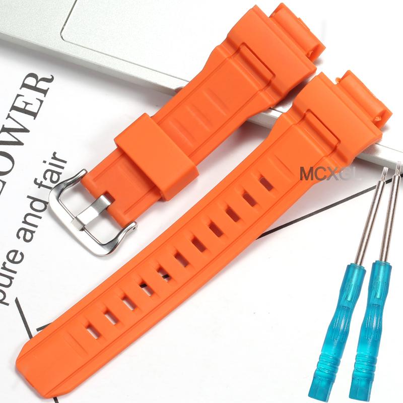 Resin Strap For Casio GW9300 GW-9300 RANGEMAN Men's TPU Replacement Band G-9300 Sport Waterproof Bracelet