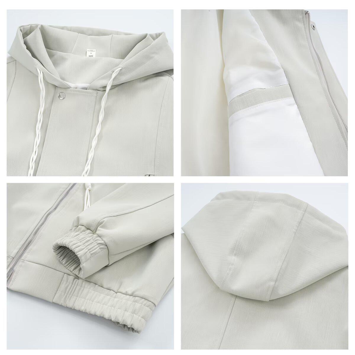Men s Trendy Letter Print Hooded Sweatshirt - Loose Fit, Hong Kong Style, Spring & Autumn 2024 M
