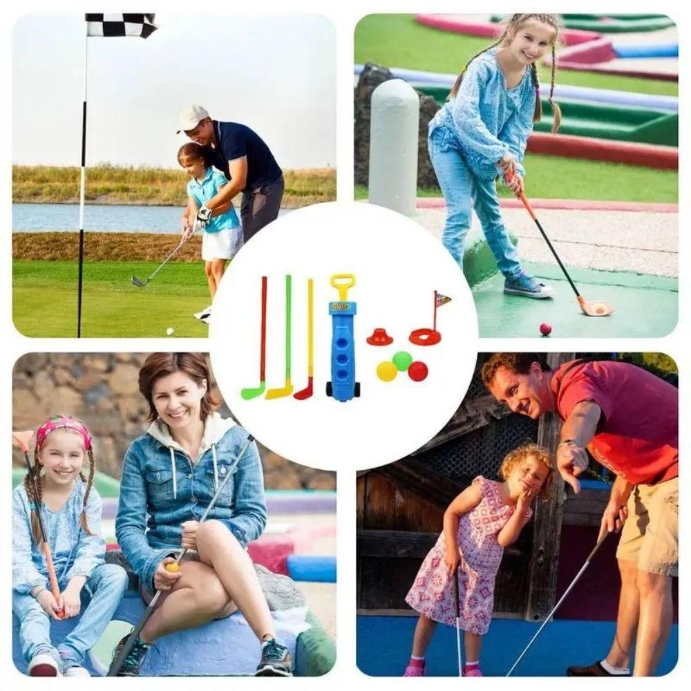 Golf Game Kids Golf Game Set Casual Children Golf Club Set Toy Golf Set Toy Kids Gift