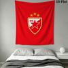 Crvena Zvezda logo Wall Hanging Printed Fabric Blanket Decorative Tapestries for Bedroom Living Room Home Decor
