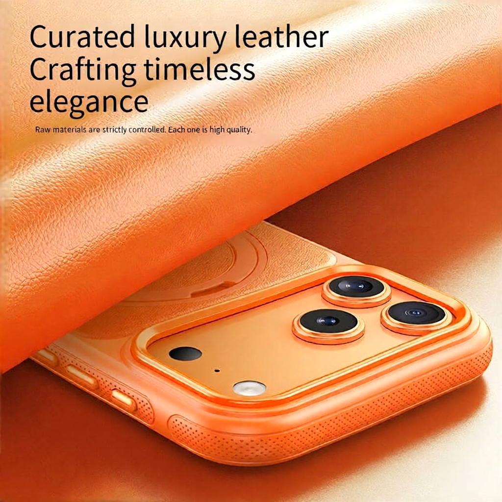 Custodia in Pelle TPU per IPhone 18 Pro Max Cover Supporto Rotante a 360 ° Custodia Magnetica per IPhone 17 Pro Max 17Pro Cover Antiurto