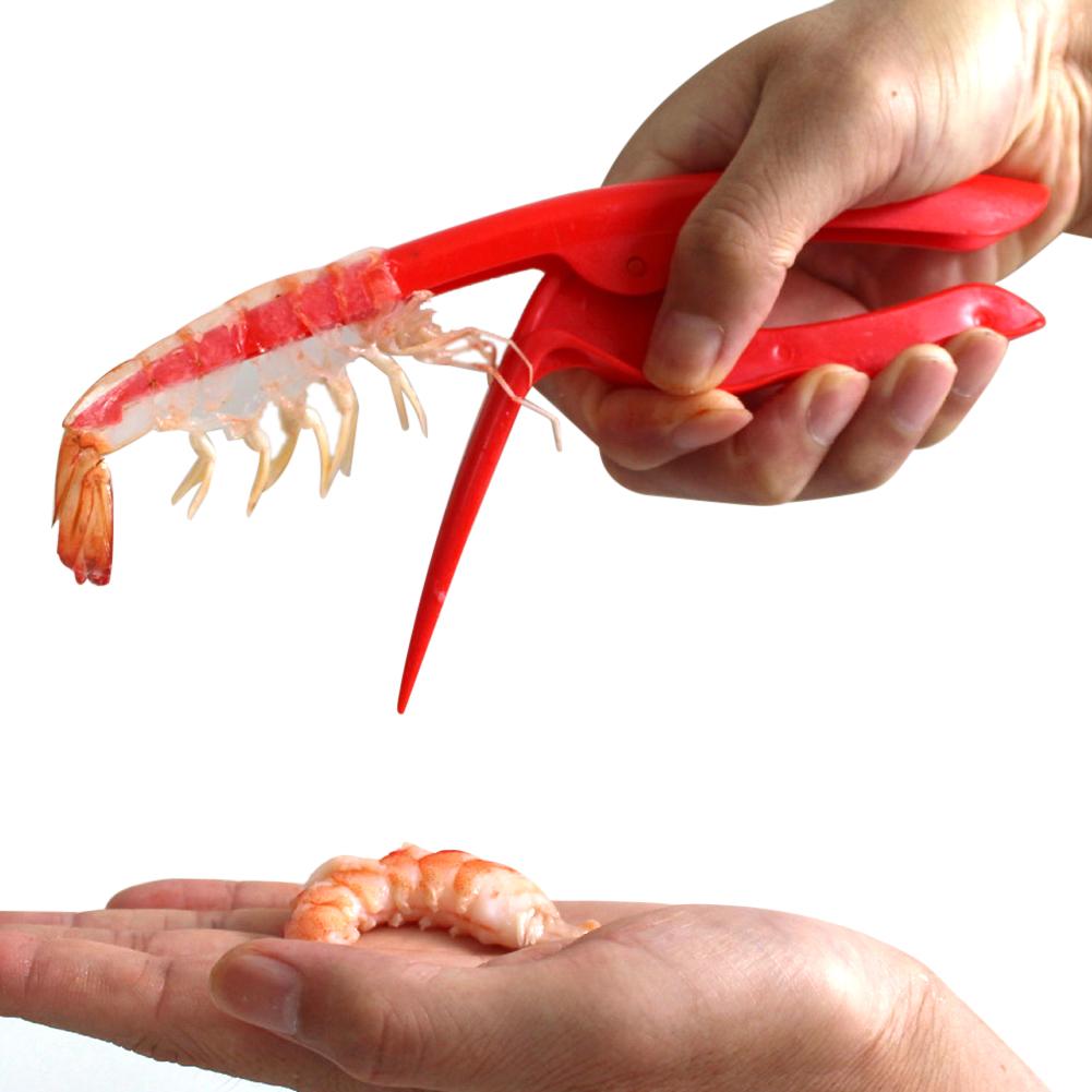 

Shrimp Peeler Prawn Shrimp Peeling Plier Deveiners Stainless Steel Kitchen Shrimp Stripping Peelers Peel Fishing Seafood Tools