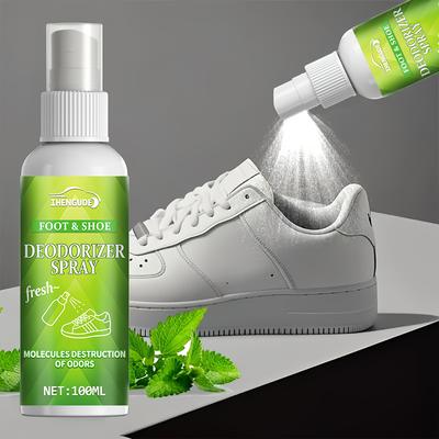 Dezodorant w sprayu do butów, Szybko skuteczny i odświeżający, Długotrwałe usuwanie zapachów, Odpowiedni do butów sportowych, na fitness, podróży i do użytku domowego