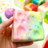 Square Anti-stress Squeeze Soft Stress Relief Toy New Fidget Toy