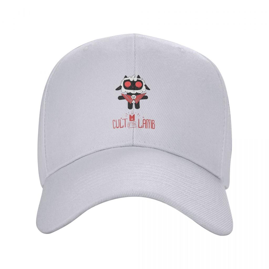 Cult Of The Lamb Goat Game Cartoon Baseball Caps Fashion Men Women Hats Casual Cap Sports Baseball Hat Casquette
