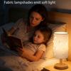 3D Butterfly Decorative Bedside Ambient Lamp Solid Wood LED Night Light Fabric Table Lamp  Dorm