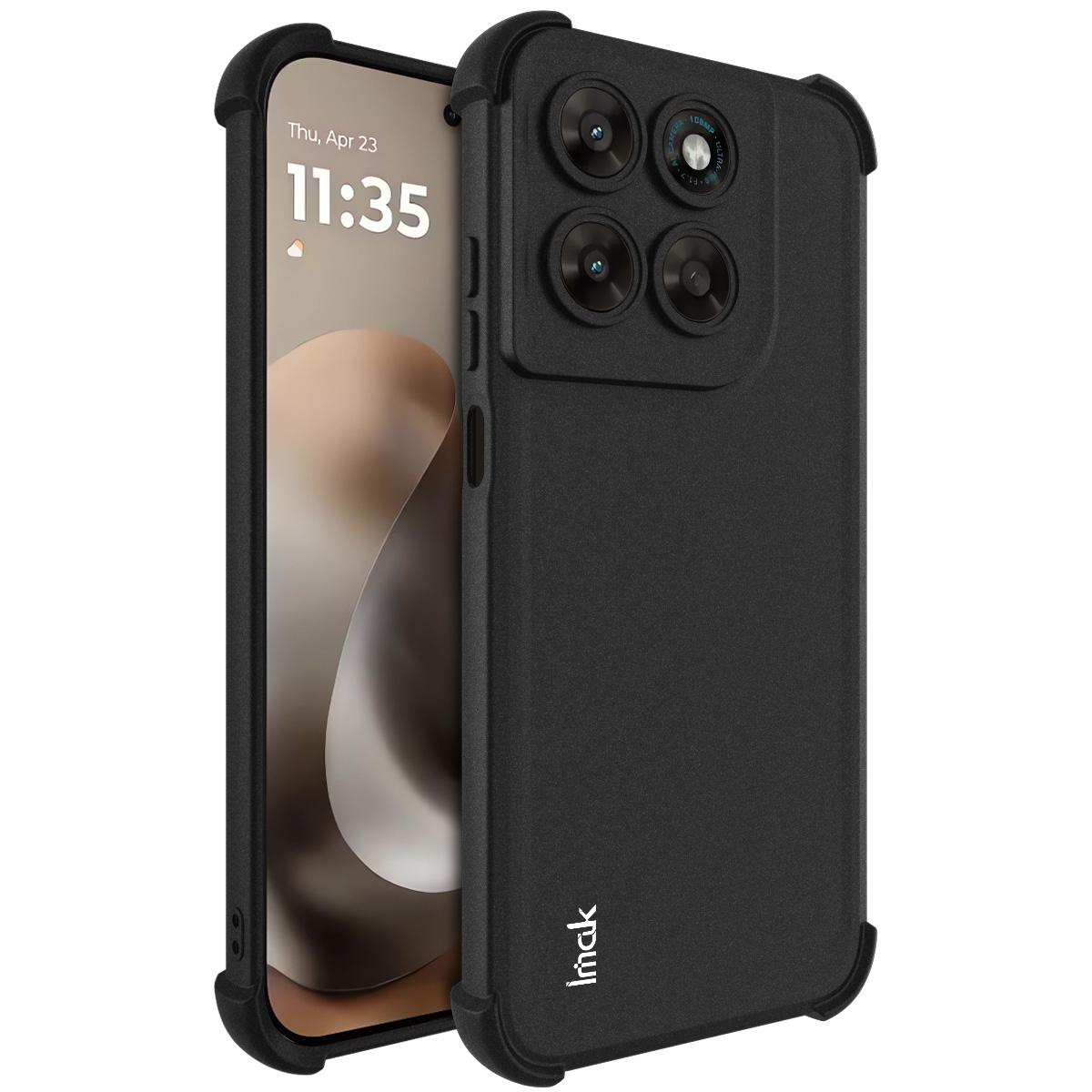 

For Moto G67 G77 5G Phone Case IMAK Shock-resistant Soft Case Moto G77 5G білий