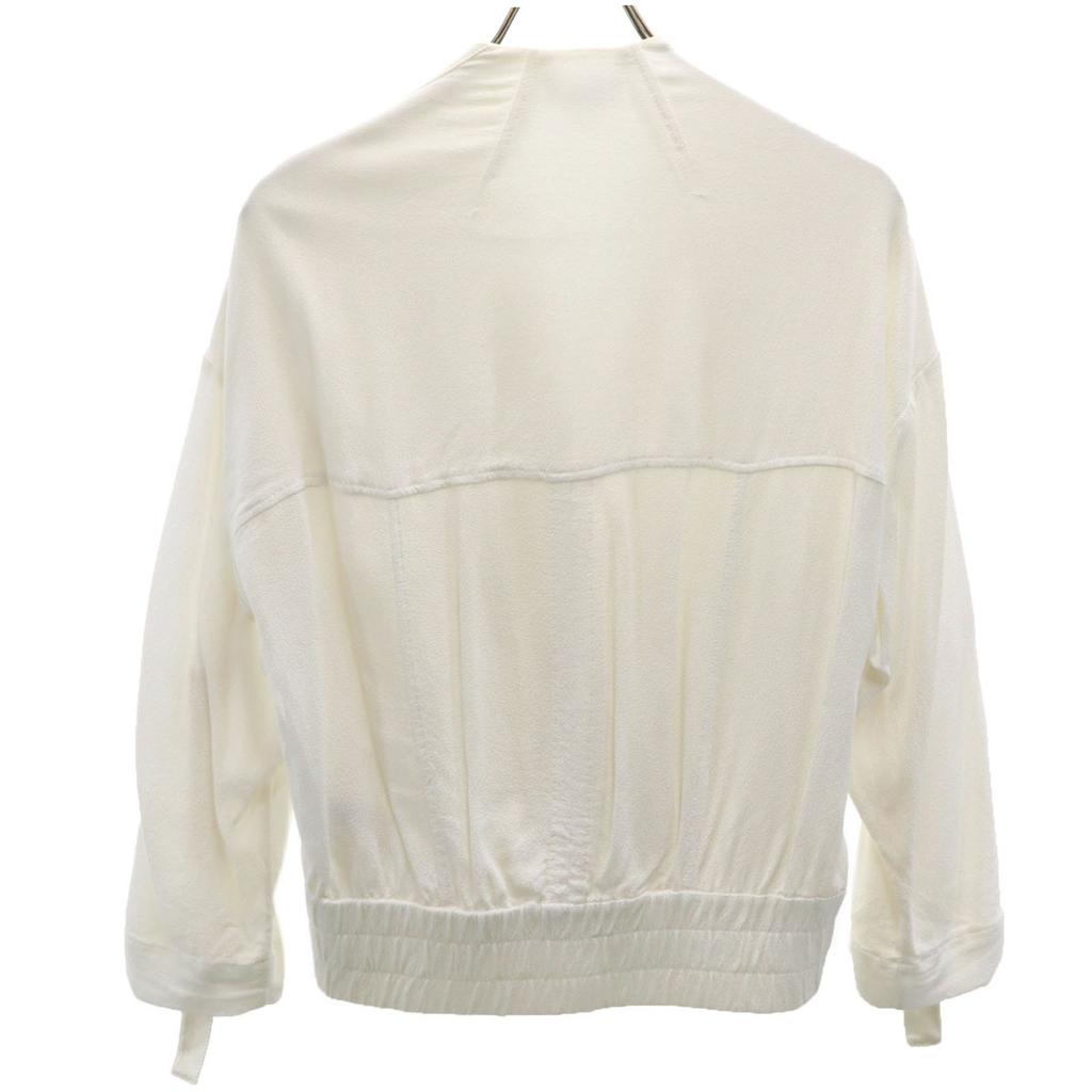 HELMUT LANG Rayon Blend Jacket P white Women Used