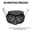 Breathable PU Leather Face Cover For 3 VR Headsets Adjustable Comfort 3D Printed Frame Enhanceds Ventilation