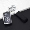 TPU Car Key Case Cover for Toyota Prius 30 Alpha Aqua Land Cruiser Auris for Lexus LC 200 2/3/4 Buttons Remote Holder Key Chain