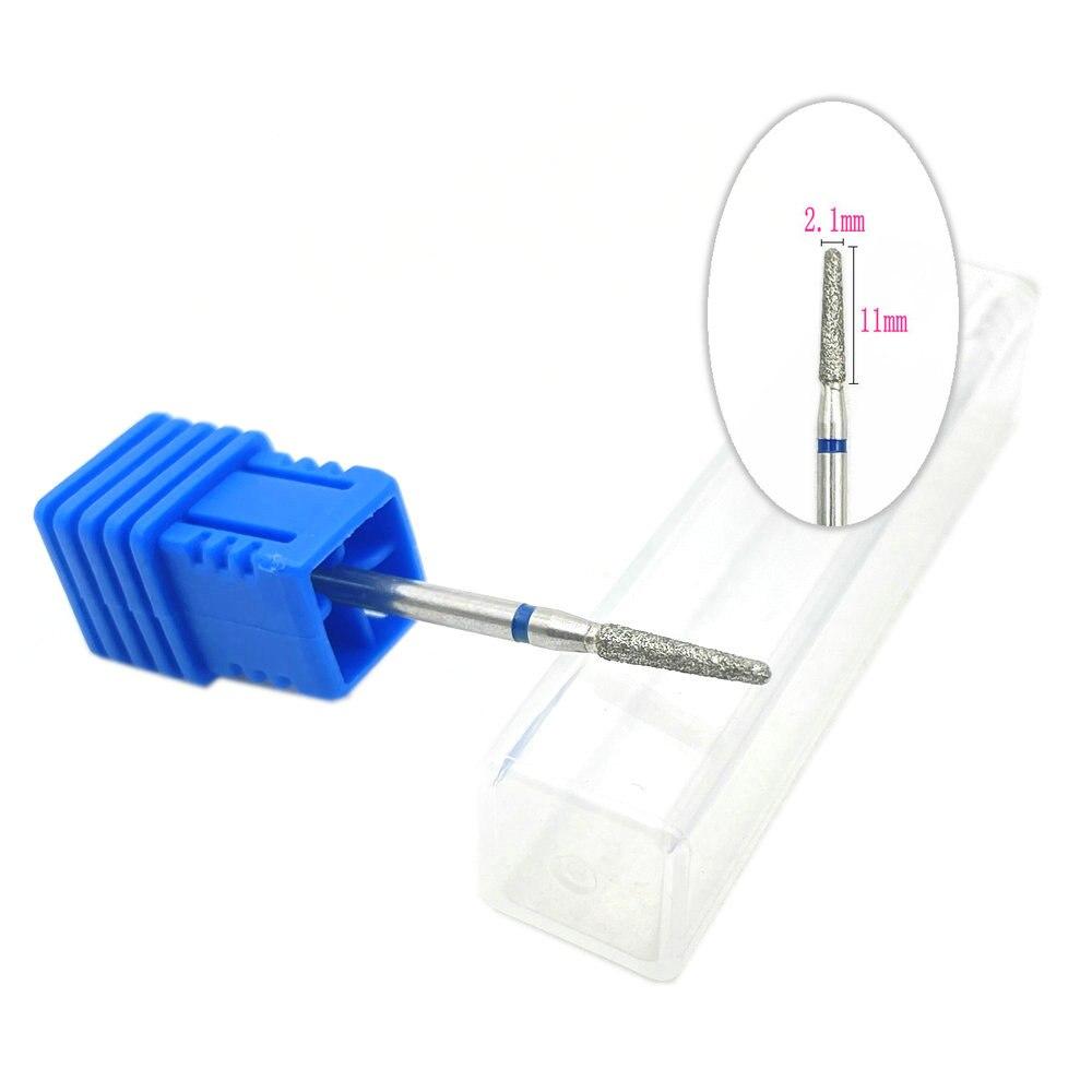 45 Sizes Diamond Nail Drill Bit Mill Cutter All For Manicure Machine Bit Tools Accessories Cuticle Clean For Removing Nail Gel