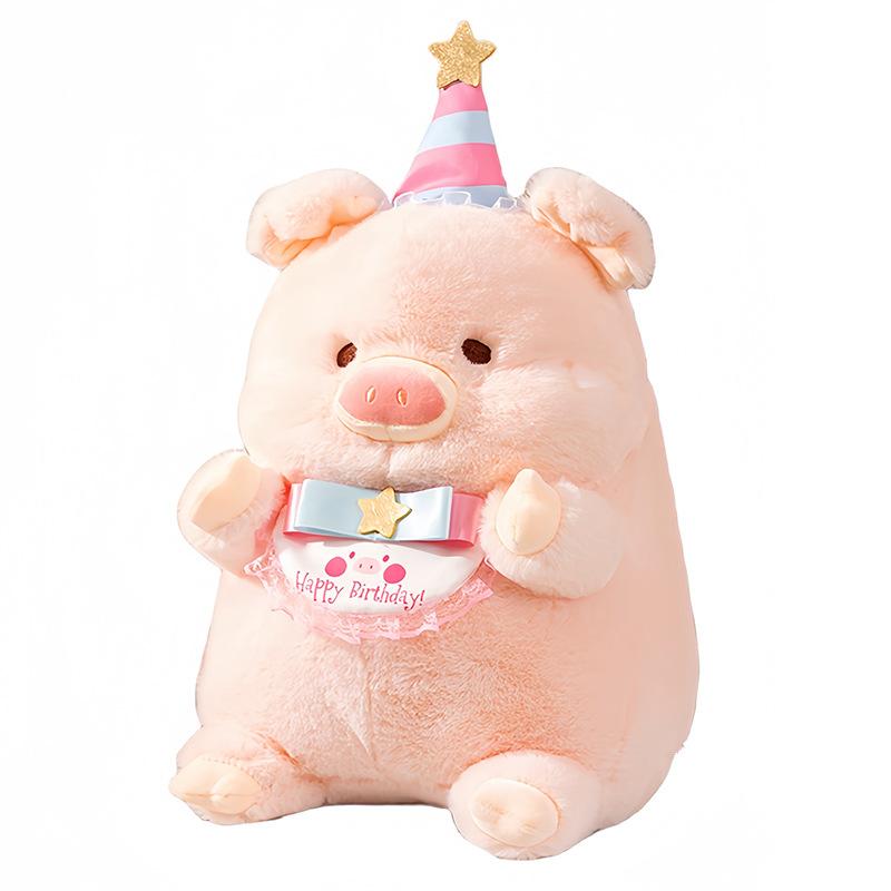 Birthday Party Gift Pink Pig Plush Toy Doll Plush Birthday Gift Pink Pig Doll Girl Doll