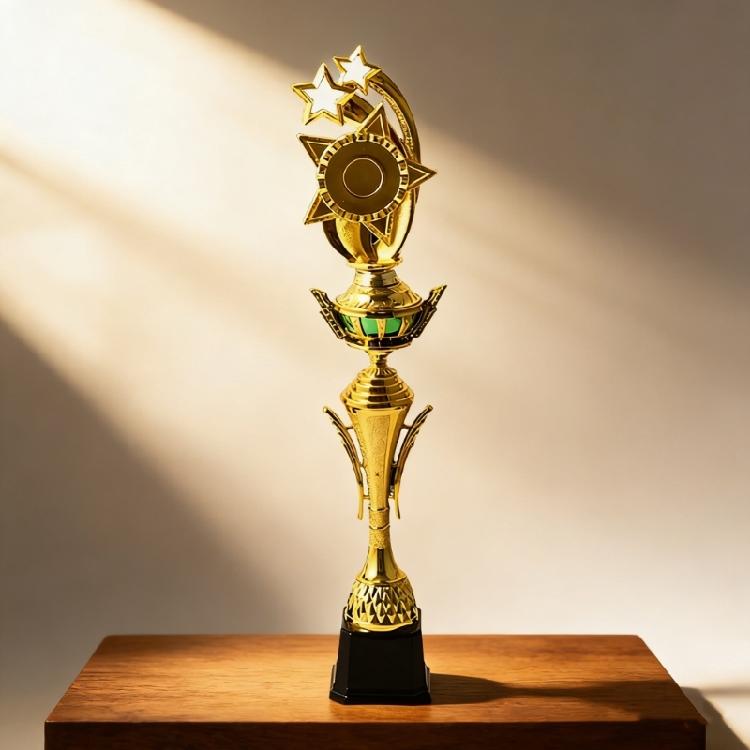 Golden Plastic Winners Award Cup Victory Cups Trophies Award Cup Ideal For School Sports Day And Community Tournaments