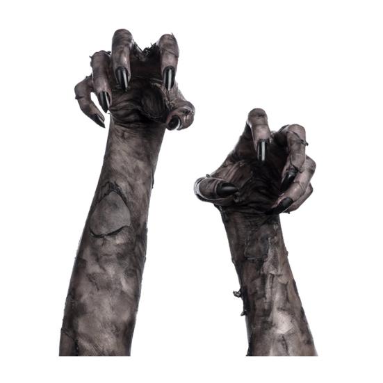 Wall Sticker High Toughness Waterproof PVC Ghost Hand Shaped Wall Decal for Home