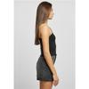 Débardeur grandes tailles - Urban Classics - Noir - Ajusté - Femme - Coton/Élasthanne