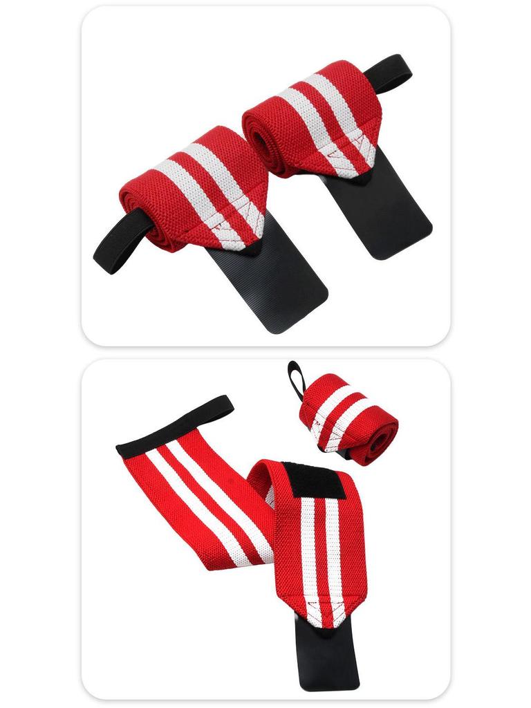 Strength Training Elastic Straps for Bench Press & Weightlifting - Men's Compression Hand Protection