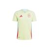 adidas Spain 2024 Away Authentic Jersey Yellow IS9034
