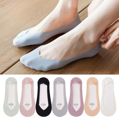 Socks, Women, Thin Boat Socks, Shallow Mouth, Invisible Women's Socks, Sweat Absorbing, Odor Proof, Non Slip