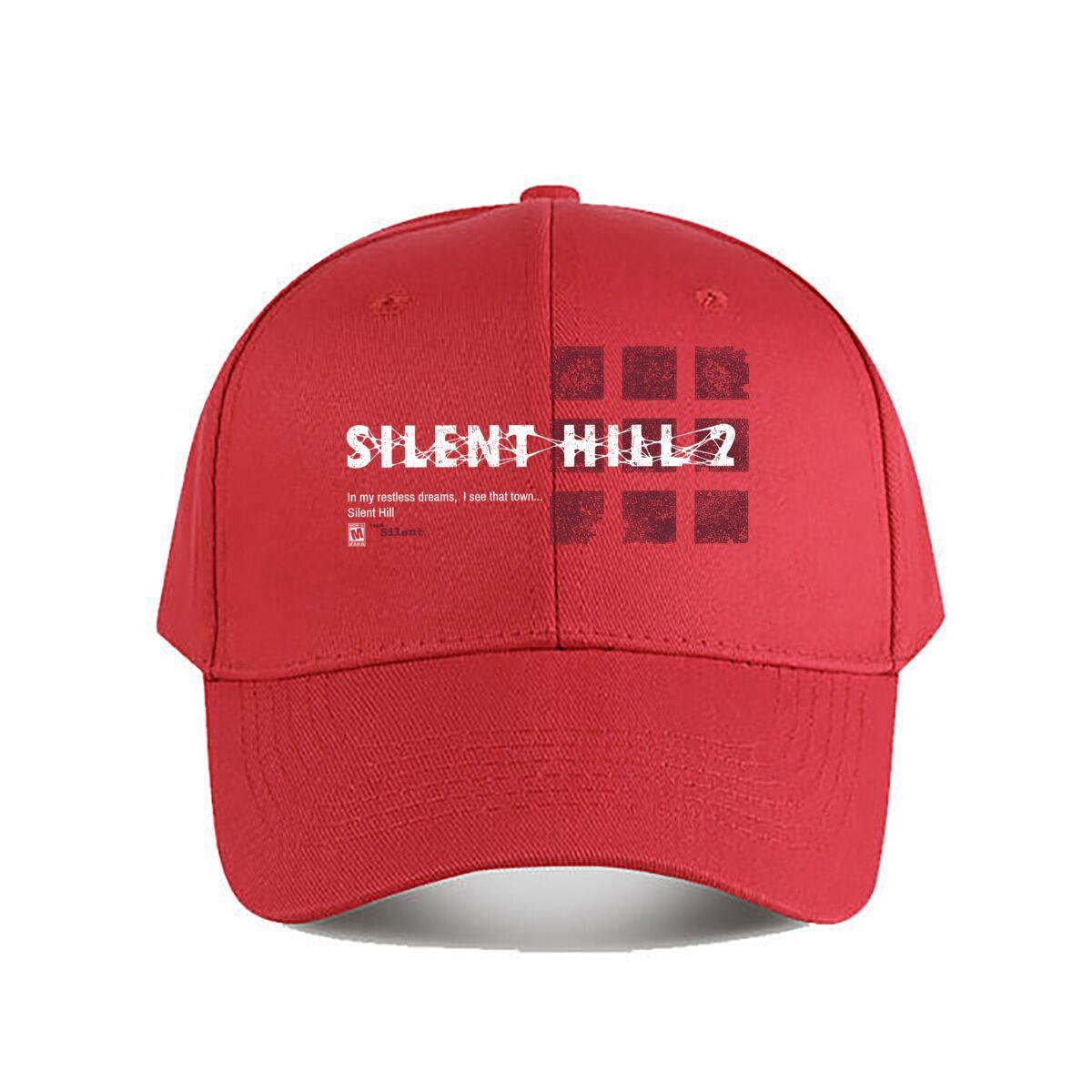 

Silent Hill 2 Gaming Horror Game Tribute Design Baseball Cap Fashion Unisex Sunhat Women s Outdoor Sports Snapback Cap One Size