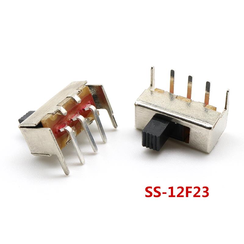 10PCS Mini Slide Switch DIP PCB Toggle Switch SPST SPDT 2/3 Pin Tactile Switch for Electronic Projects