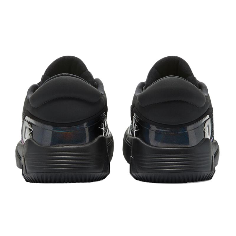Converse G4 Fabric Low-Top Practical Basketball Shoes Unisex Black Color