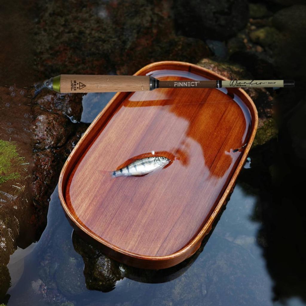 FINNECT Stream Fishing Telescopic Fishing for Stream Rainbow 150cm Rod, Rod, 1.5m, Fishing/River Fishing, Trout, Yamame, Iwana, Trout, Amago,