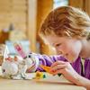 LEGO Creator Expert White Rabbit Toy Present Birthday Block Christmas Girls Boys Children 8 Years Old 9 Years Old 10 Years Old Elementary School