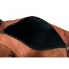 Large Mens Vintage Genuine Leather Flap Duffel Carry On Weekender Travel Bag