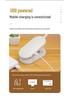 LED Clip-On Desk Lamp: Dual-Power for Bedroom, Study, or Dorm.