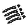 1 Set Carbon Fiber Door Handle Cover Trim For Maserati Ghibli Sedan Trofeo Smart Door Handle-A87Q