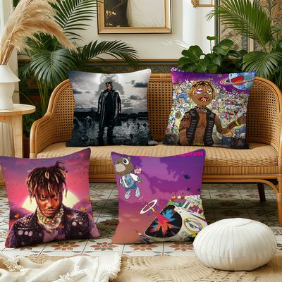 JJuice The Party Never Ends WWRLD Cushion Cover Plush Fabric Soft Double Sided Print Sofa Cushion Cover Throw Pillow Covers