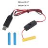 Universal 4.5V LR03 USB Power Converters Battery Eliminators Replace 3pcs LR03 Battery for LED Light Radio Toys with Switches