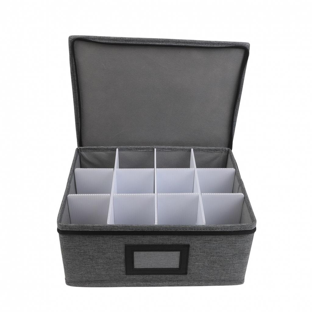 Oxford Fabric Container Whiskey Glass Storage Wine Glass Box